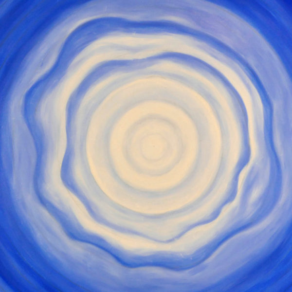 undulating cobalt blue ripples